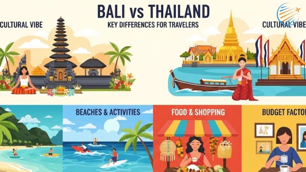 Bali vs Thailand tour packages
