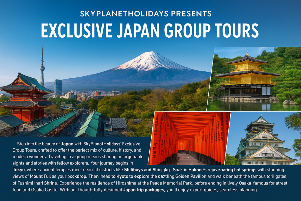 japan tour packages